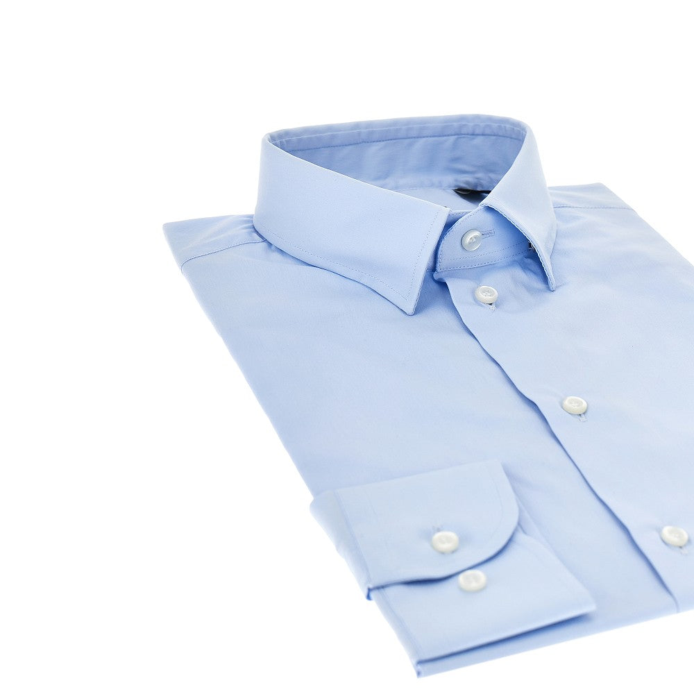 EMPORIO ARMANI Stretch poplin shirt