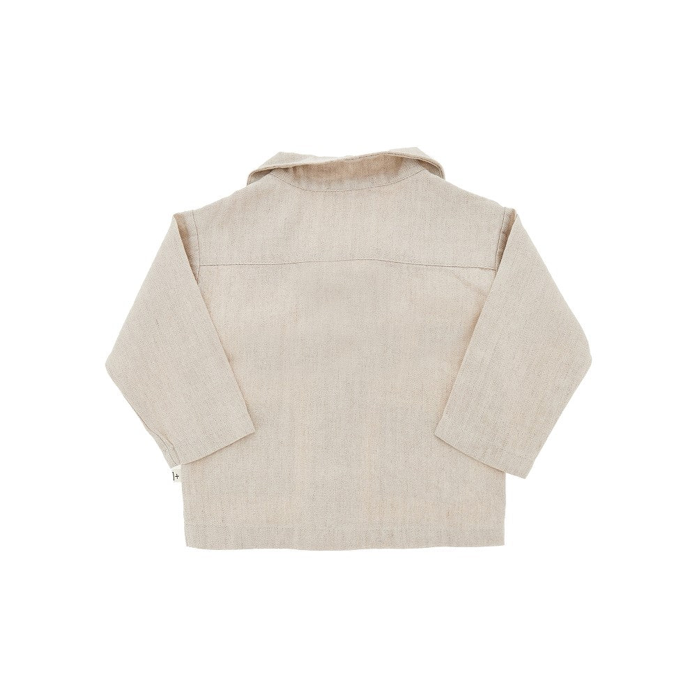 1 + in the Family Linen and cotton shirt jacket