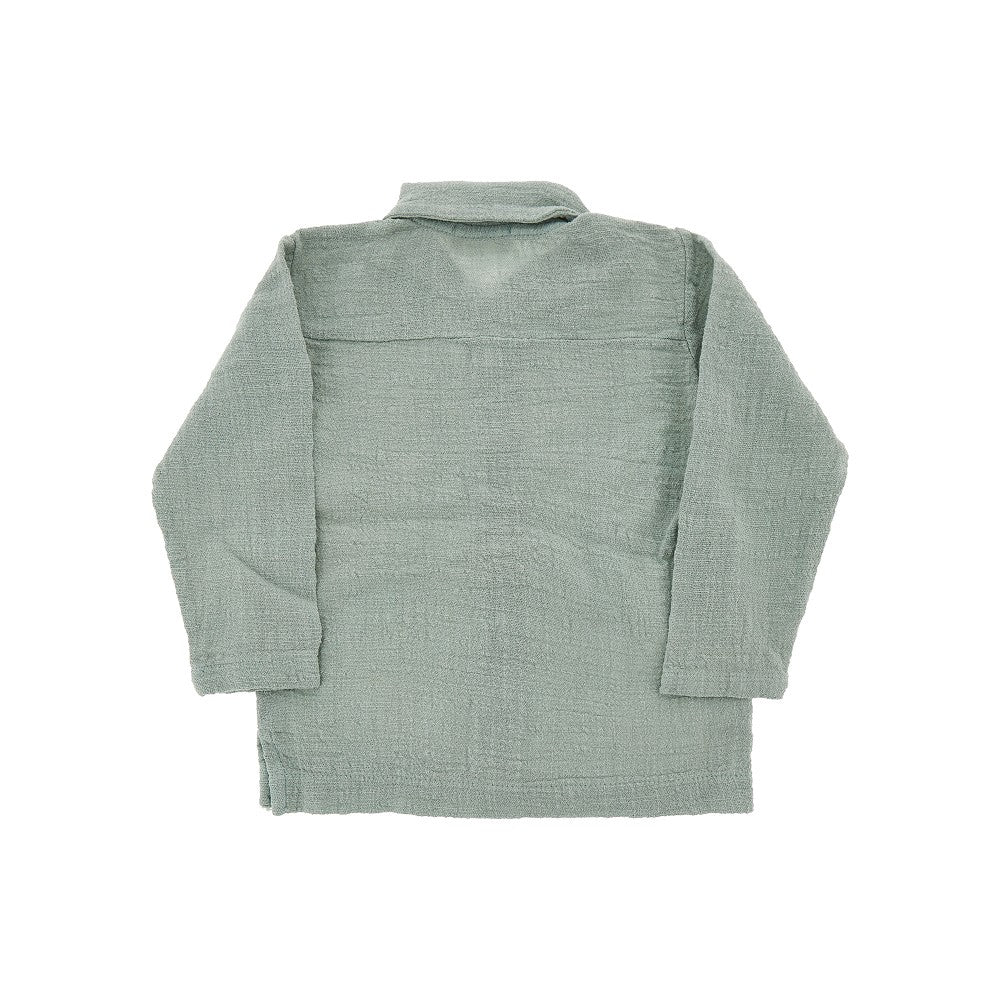 1 + in the Family Cotton muslin shirt