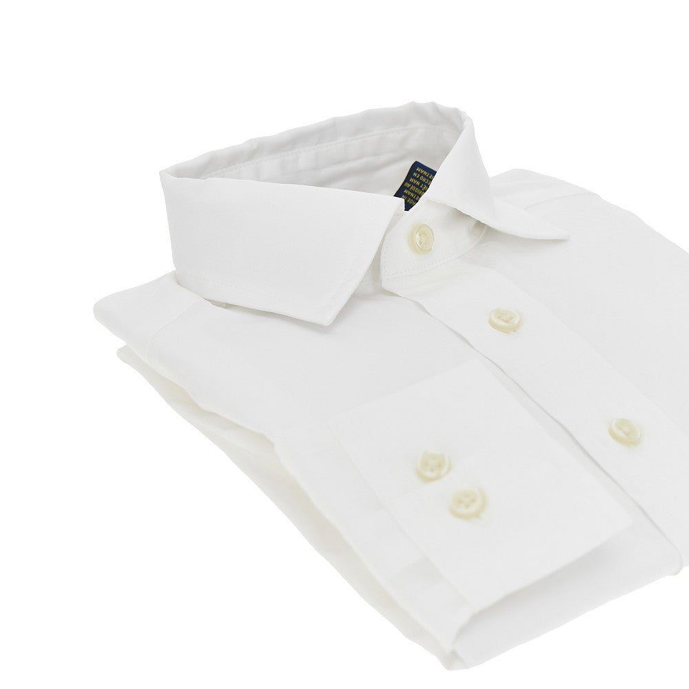 RALPH LAUREN Poplin shirt with logo embroidery