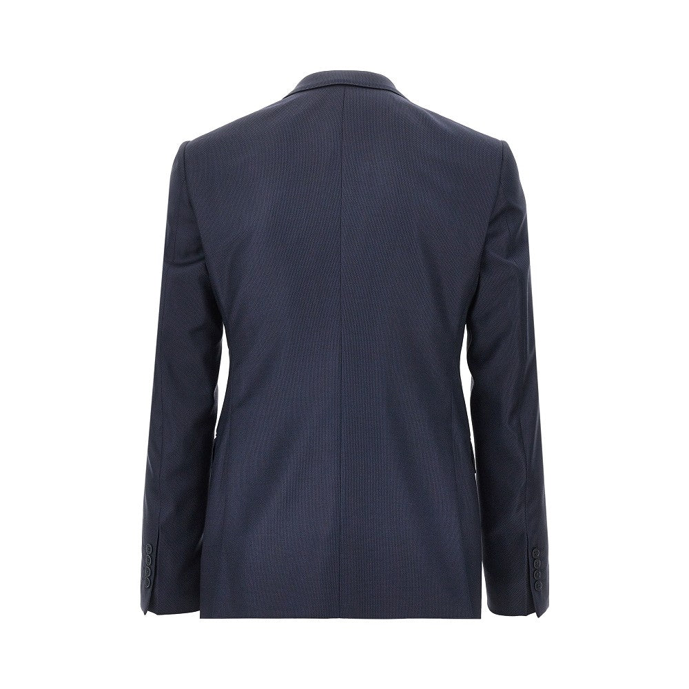 EMPORIO ARMANI Jacquard wool M Line suit