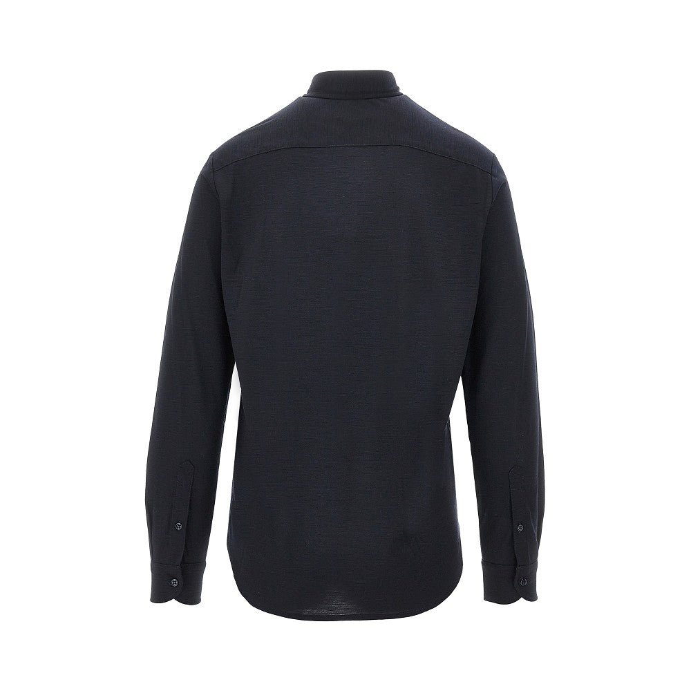 EMPORIO ARMANI Wool jersey shirt