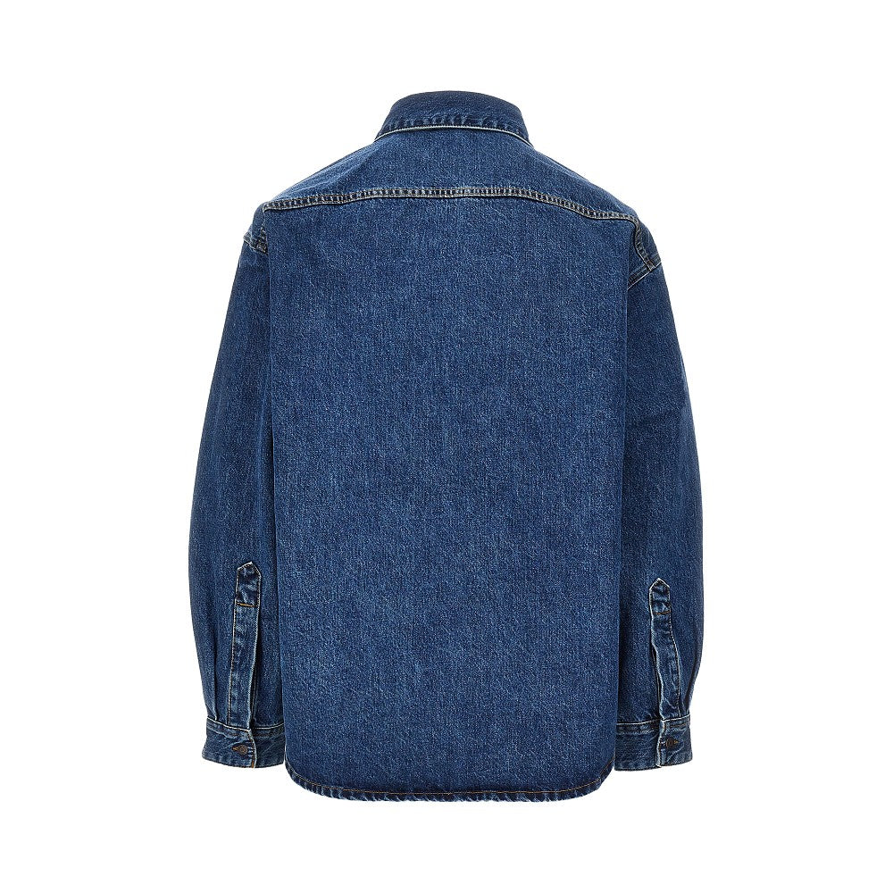 EMPORIO ARMANI Chest pocket denim shirt