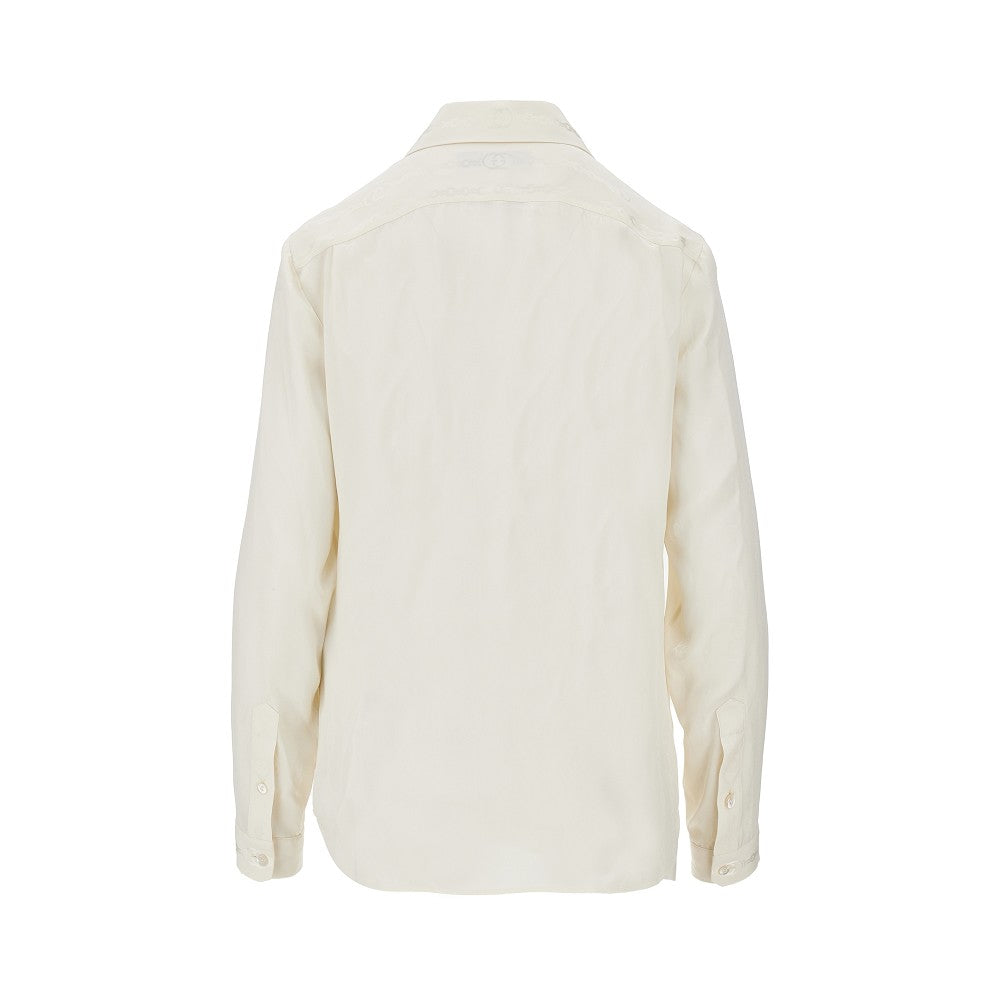 GUCCI Jacquard silk shirt