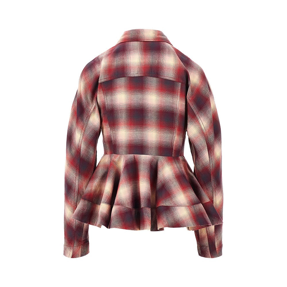 Ganni Cotton flannel shirt