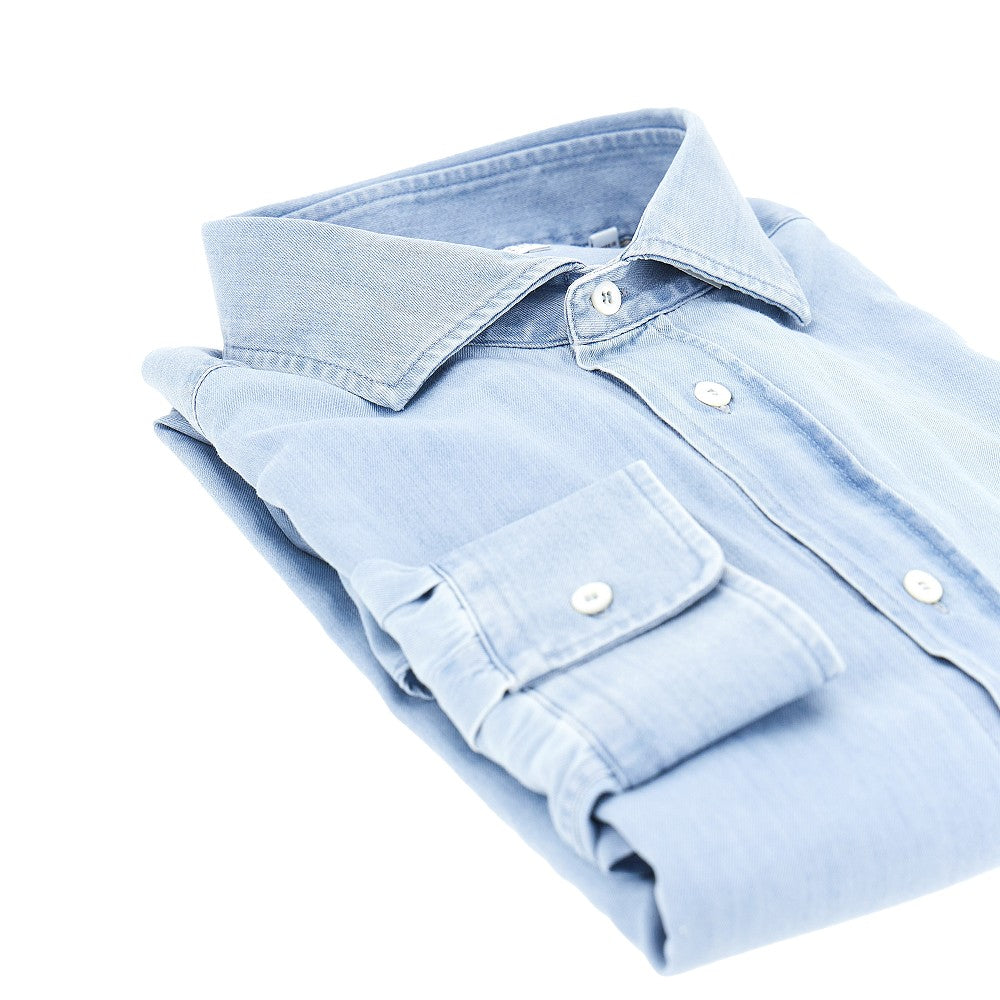 BRUNELLO CUCINELLI Denim Easy Fit shirt