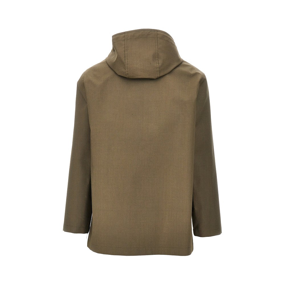 Fendi Cotton-blend hooded coat
