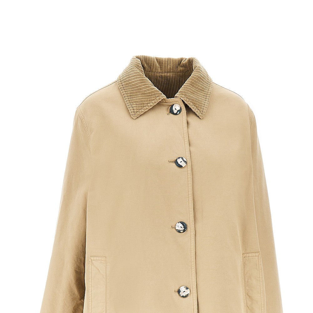 THE ROW Etoli' reversible cotton coat