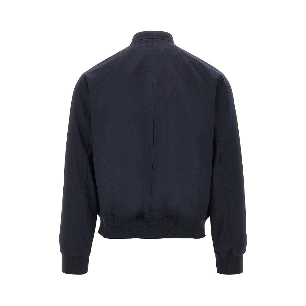 EMPORIO ARMANI Light wool bomber jacket