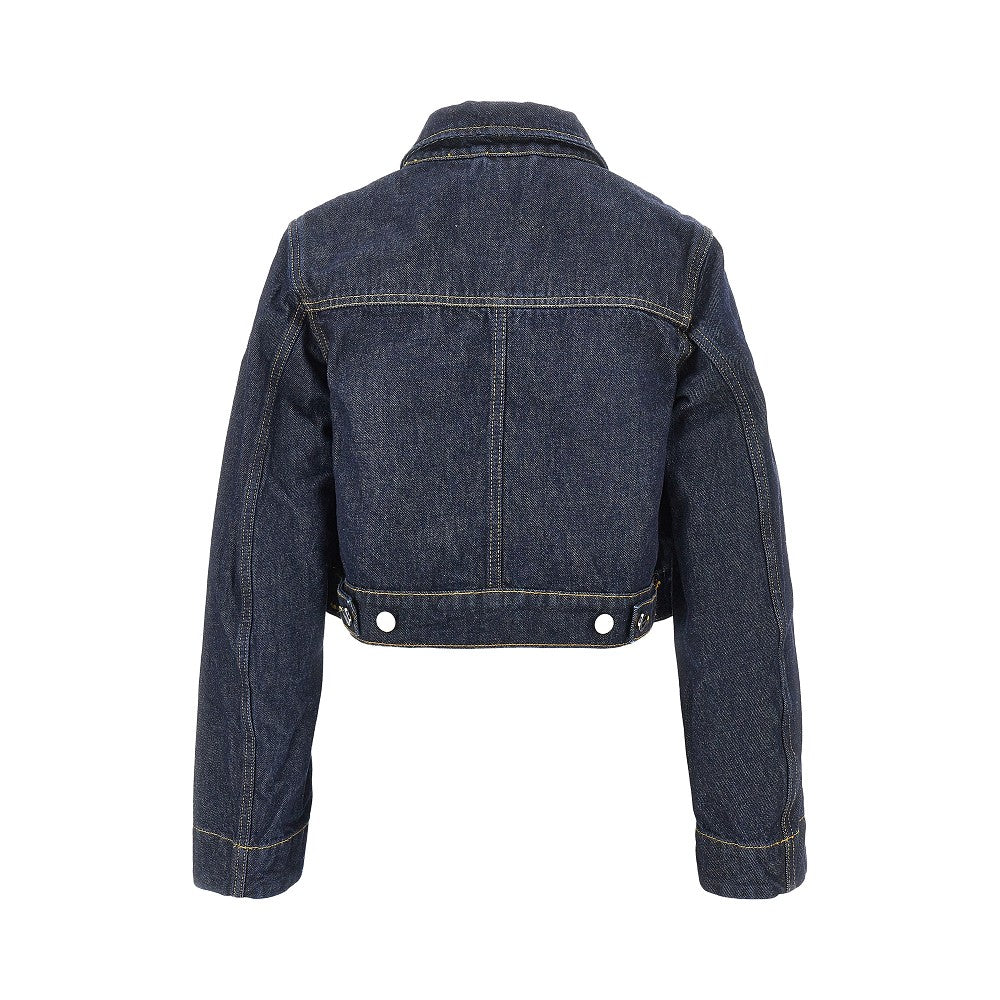Ganni Cropped denim jacket