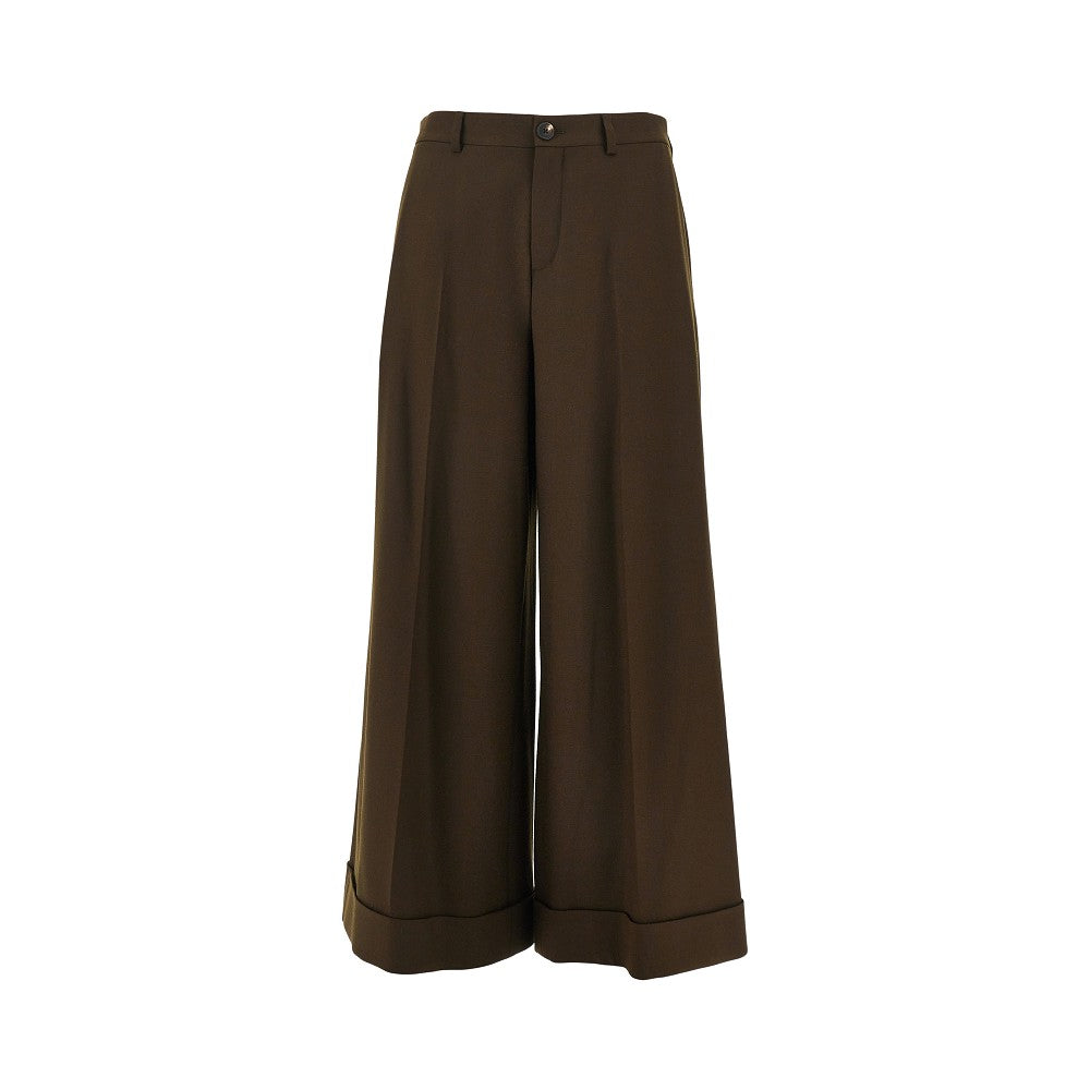 CELINE Stretch wool-blend Dock pants