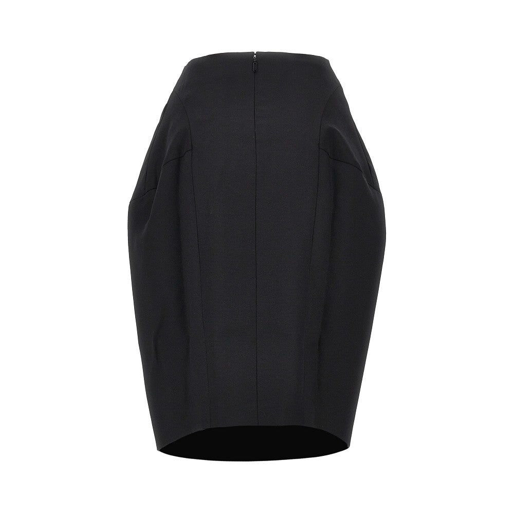 JACQUEMUS Ovalo' wool skirt