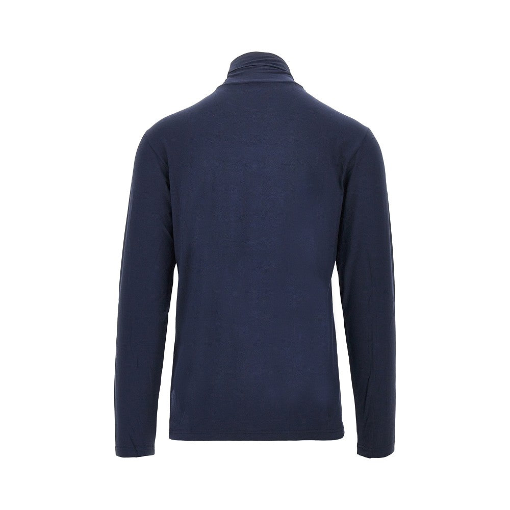 Ea Bodywear Stretch jersey turtleneck top