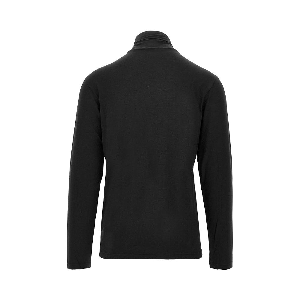 Ea Bodywear Stretch jersey turtleneck top