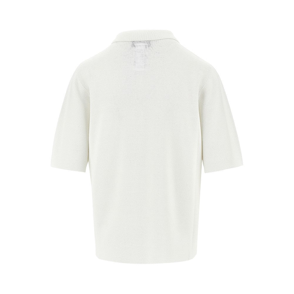 EMPORIO ARMANI Links knit polo shirt