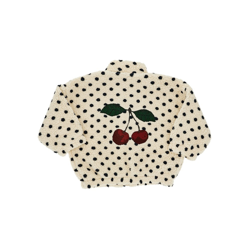 Konges Slojd 'Jody' embroidered teddy jacket
