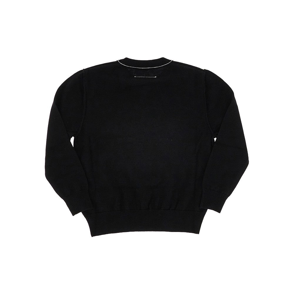 MM6 Maison Margiela Wool-blend sweater with logo label