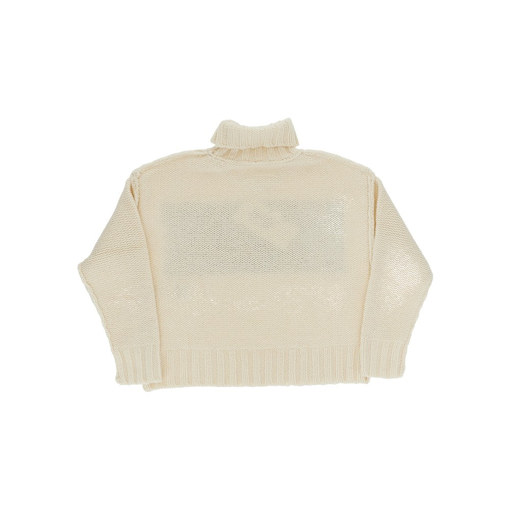 MM6 Maison Margiela Wool-blend turtleneck sweater