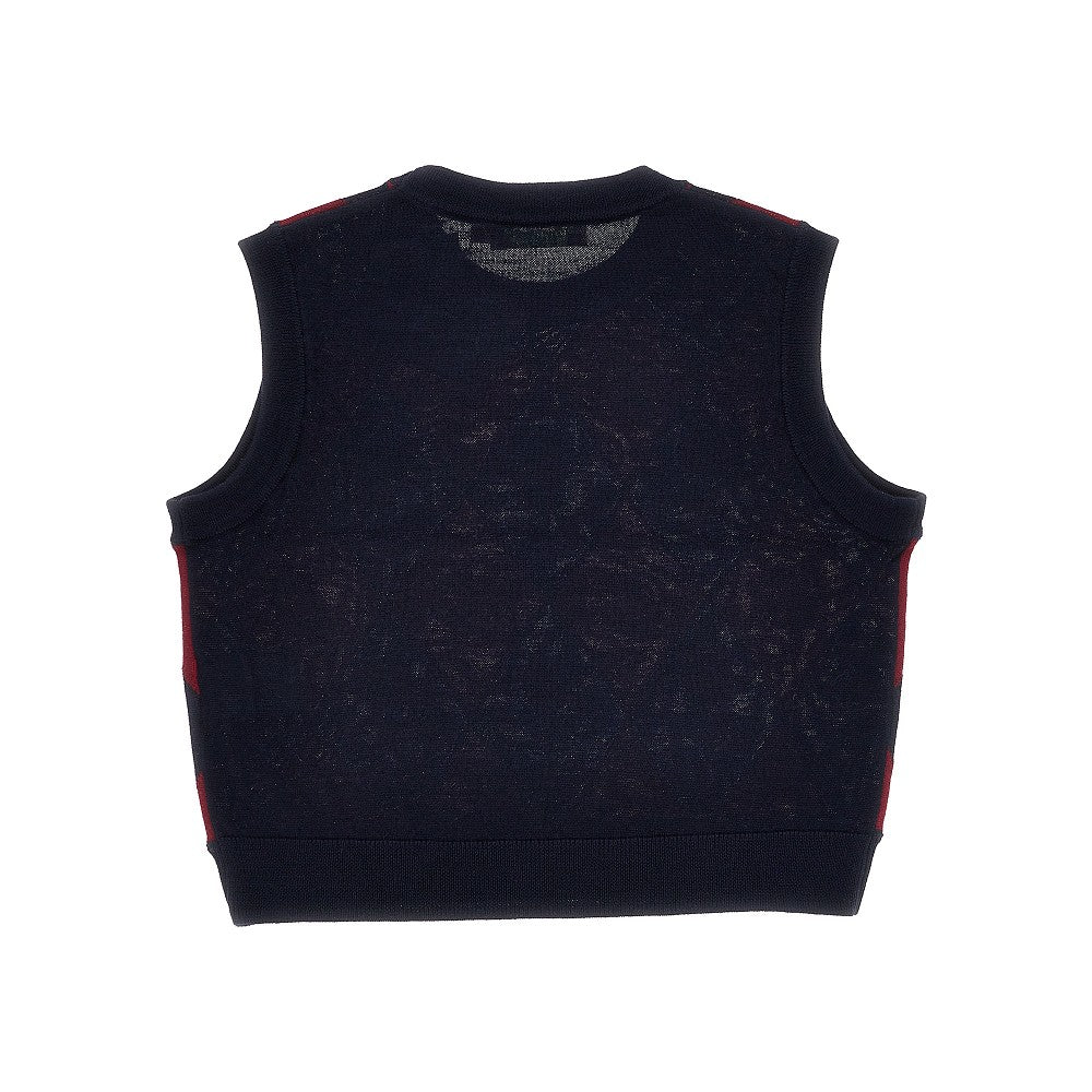 Bonpoint 'Maelle' wool knit vest