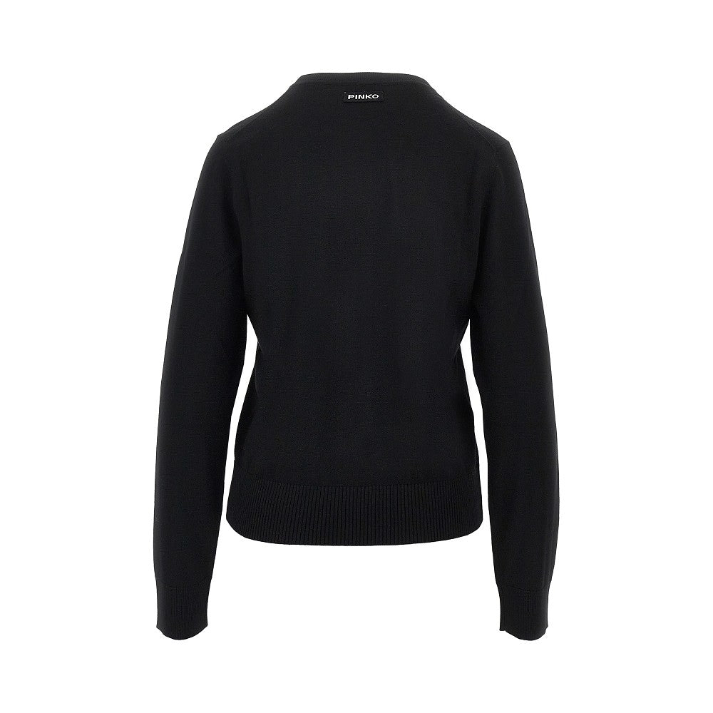 PINKO Merino wool crewneck sweater