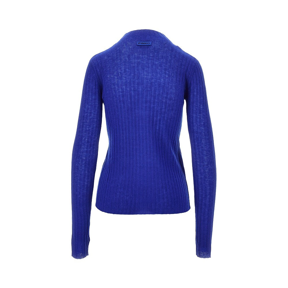 PINKO Ribbed wool top
