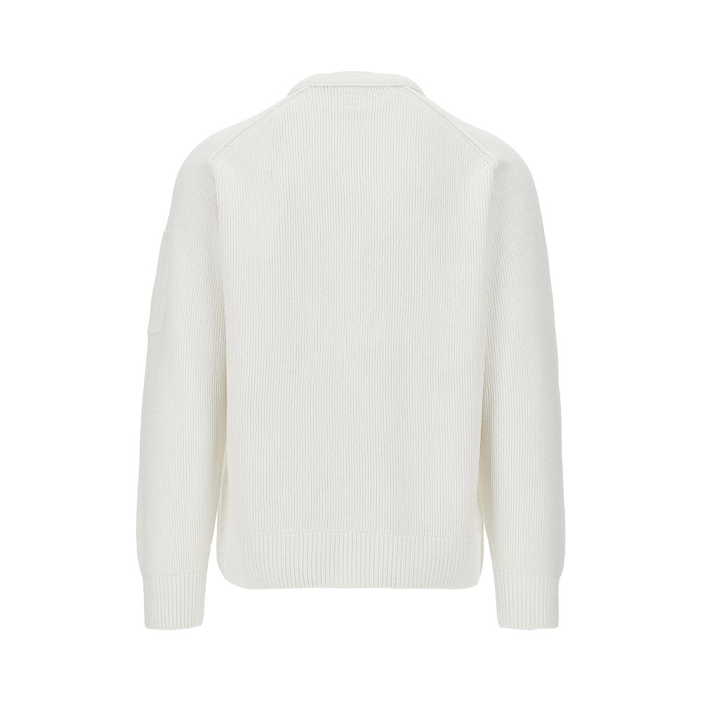 C.P. Company Cotton chenille crewneck sweater