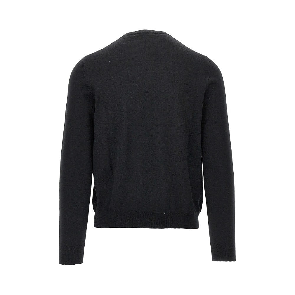 FENDI V-neck wool sweater