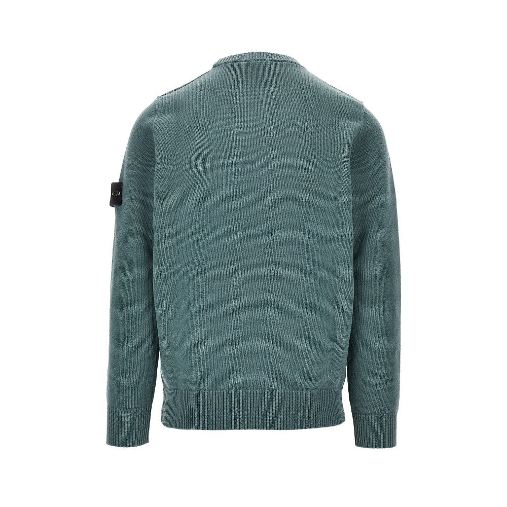 STONE ISLAND Knitted sweater with Logo Badge