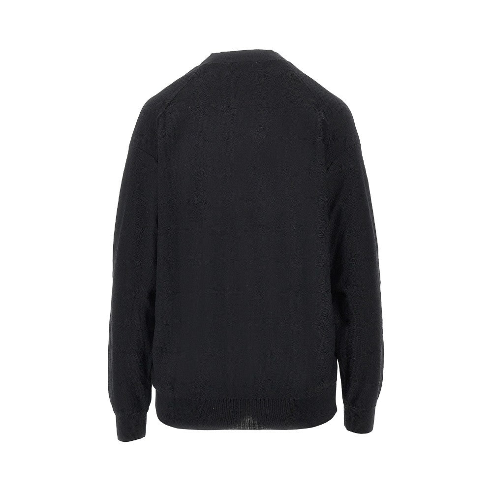 Lemaire Wool-blend Twisted cardigan