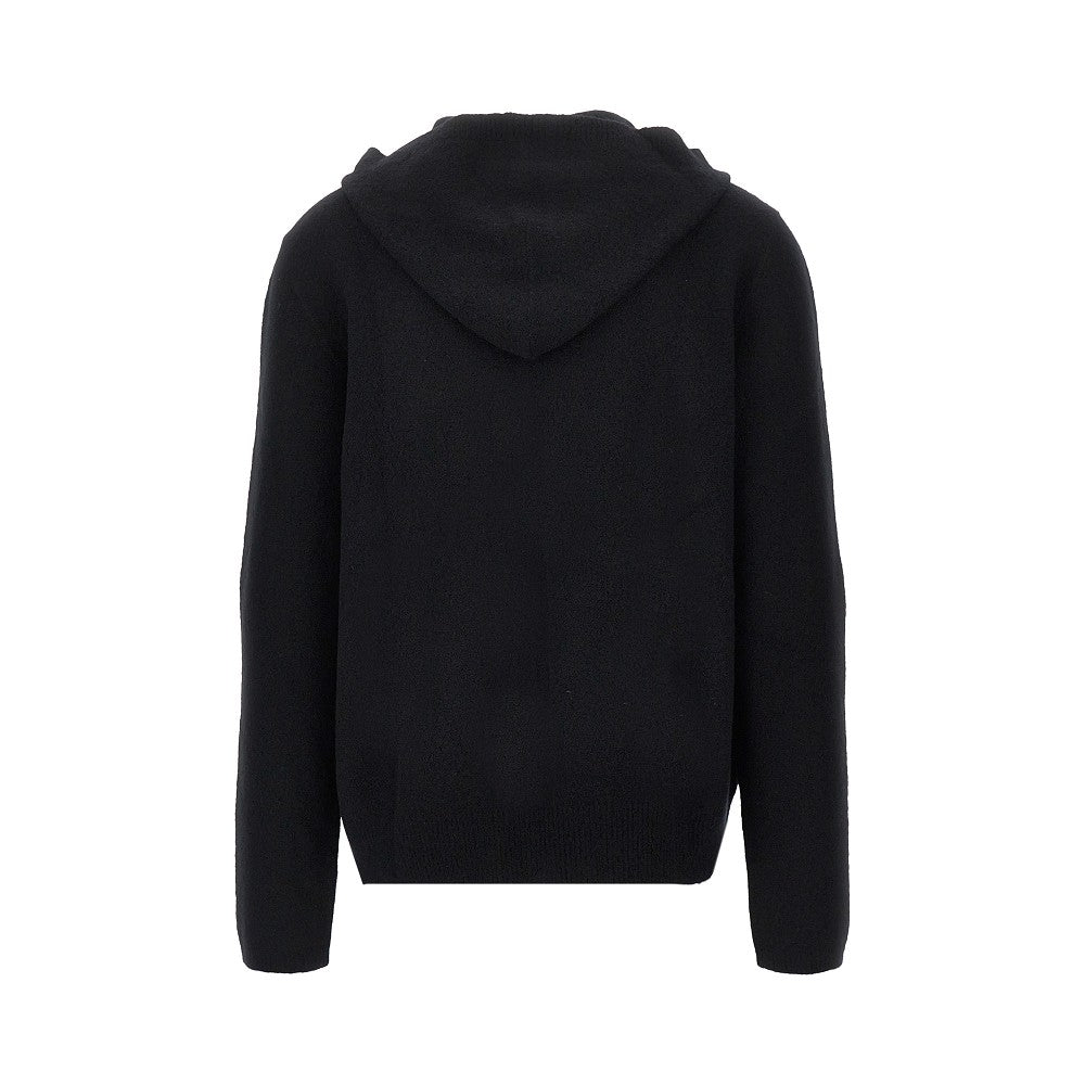 Rick Owens Knitted full-zip hoodie
