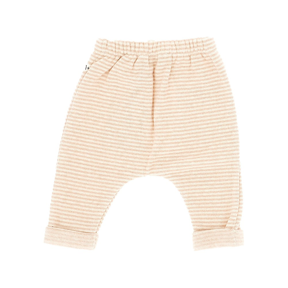 1 + in the Family Striped cotton-blend pants