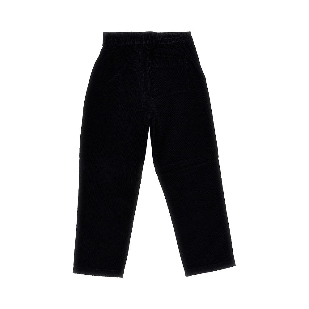 BURBERRY Corduroy pants with Check trimmings
