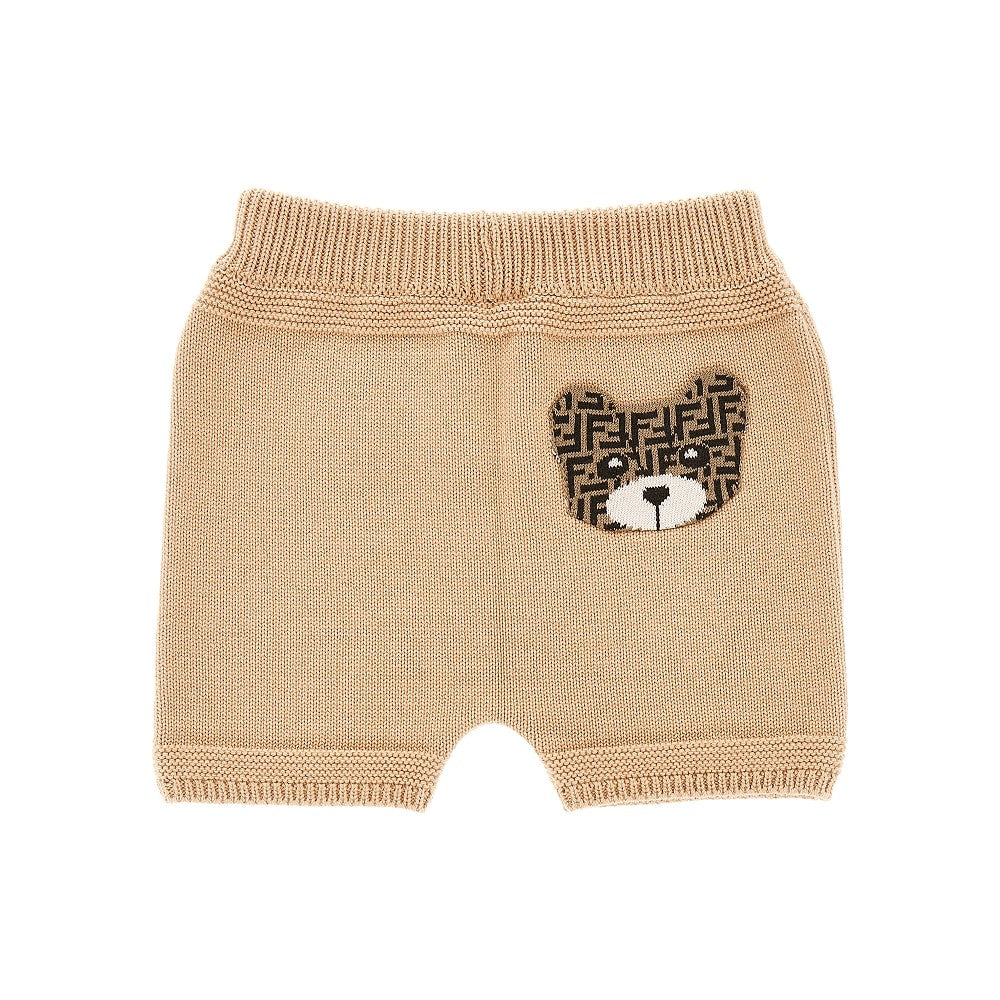 FENDI Bear pocket knitted pants