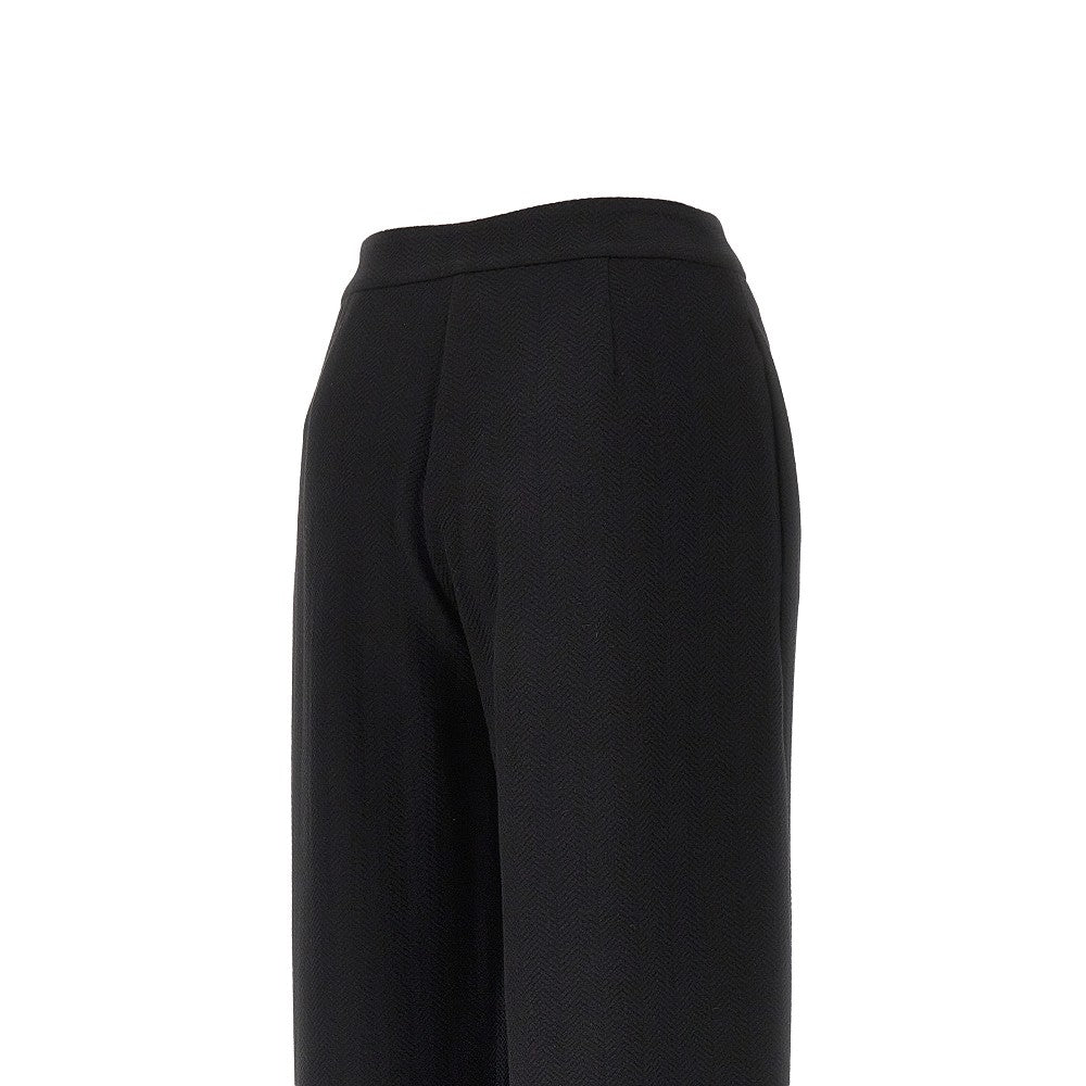 EMPORIO ARMANI Chevron jersey pants