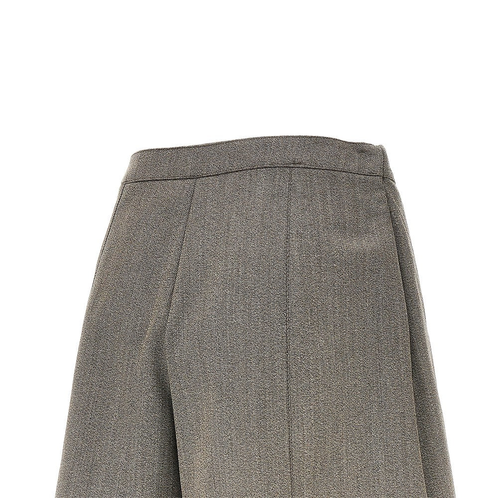 EMPORIO ARMANI Wool twill skorts
