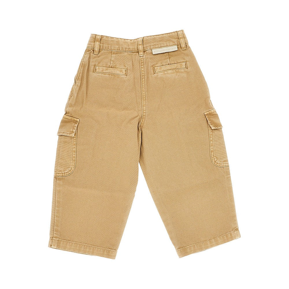 STELLA MCCARTNEY Sustainable cotton cargo pants
