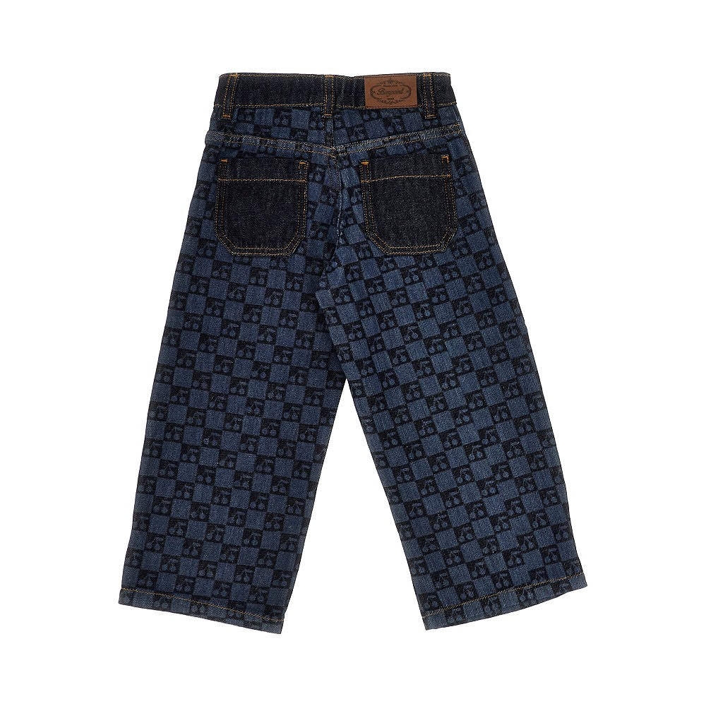 Bonpoint 'Minalie' wide leg jeans