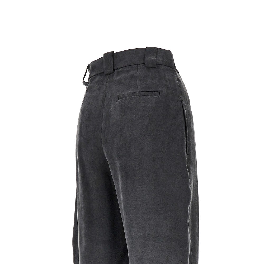 PINKO Wrap-over twill pants
