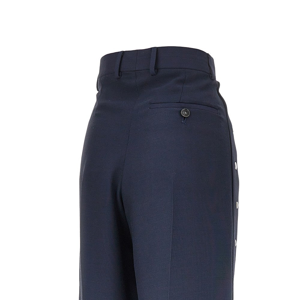 STELLA MCCARTNEY Tailored pants with press-studs