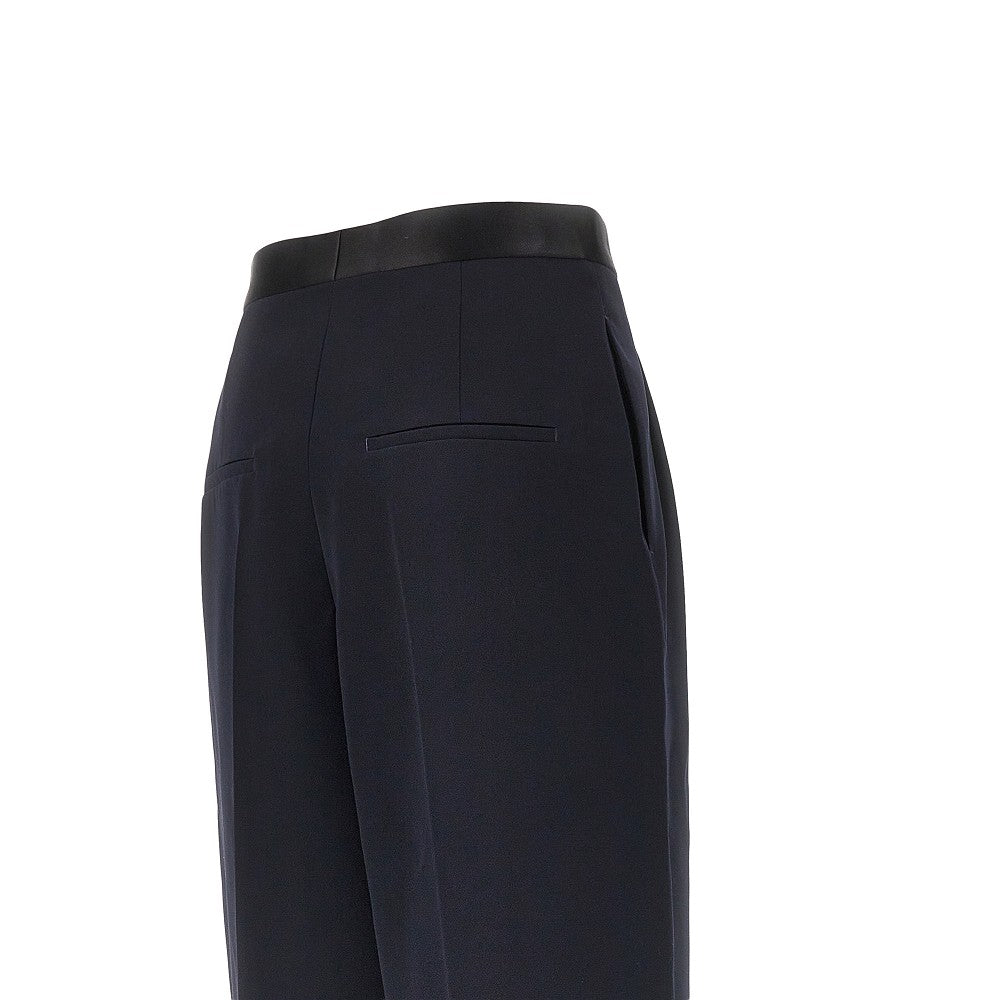 Bottega Veneta Grain de poudre wool pants with darts