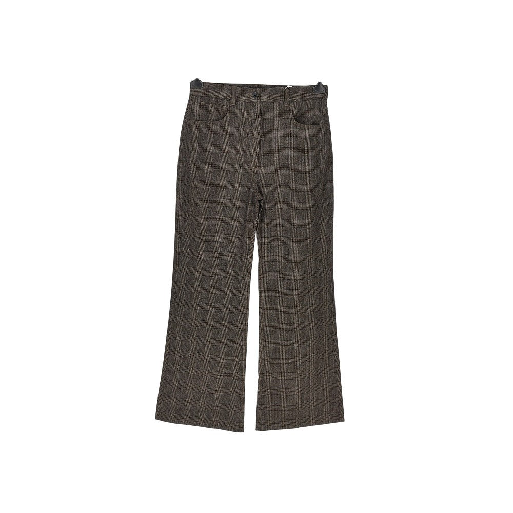ACNE Prince of Wales flared pants