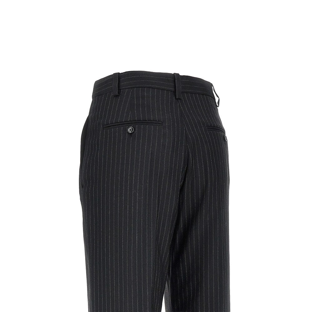 ISABEL MARANT Wool-blend pinstriped pants