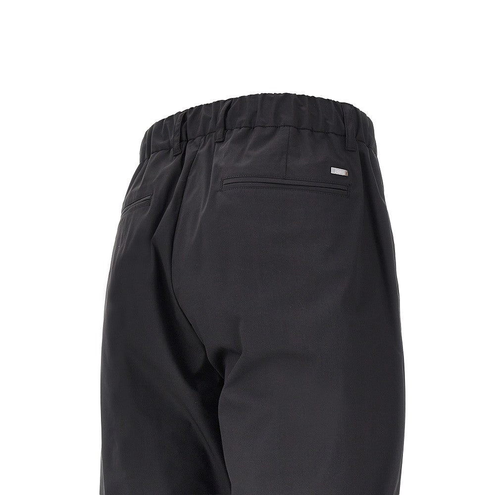 Herno Technical poplin pants with drawstring