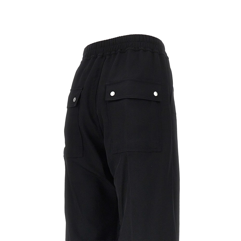 Rick Owens Wool canvas Wide Bela pants