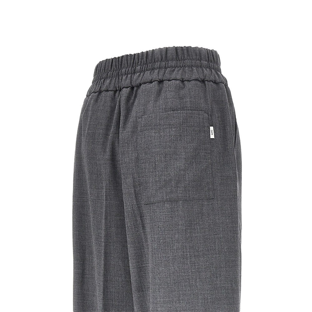AMI Wool pants with elasticated waist
