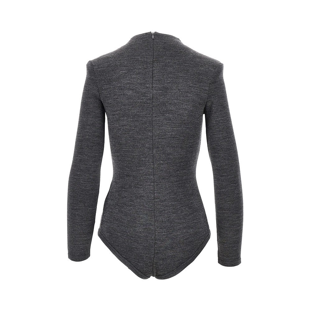 JIL SANDER Wool jersey bodysuit
