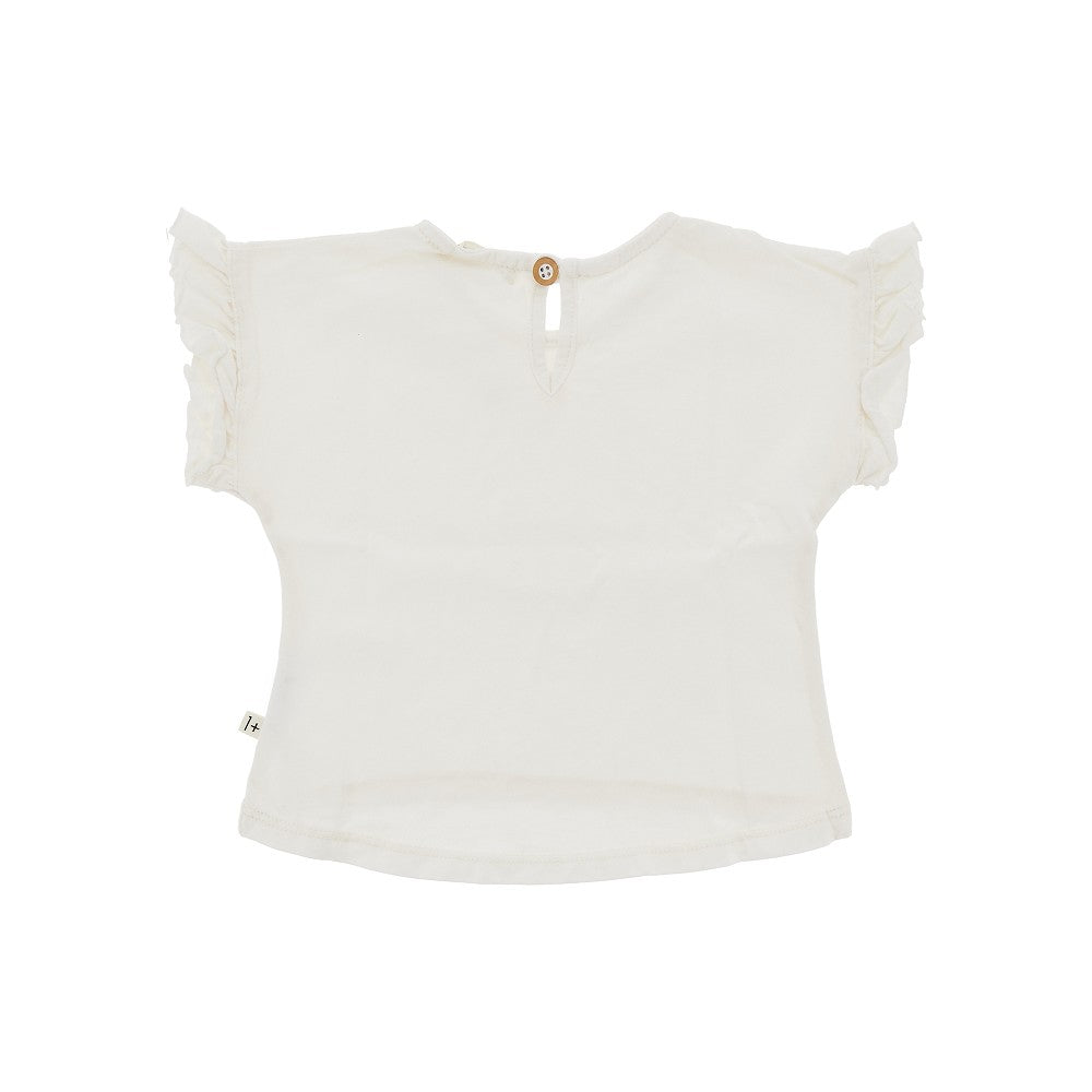 1 + in the Family Ruffled sleeves T-shirt