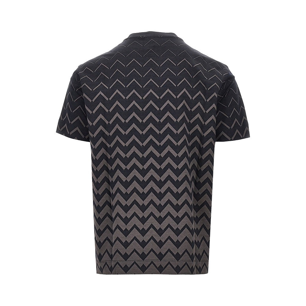 EMPORIO ARMANI Jacquard jersey T-shirt