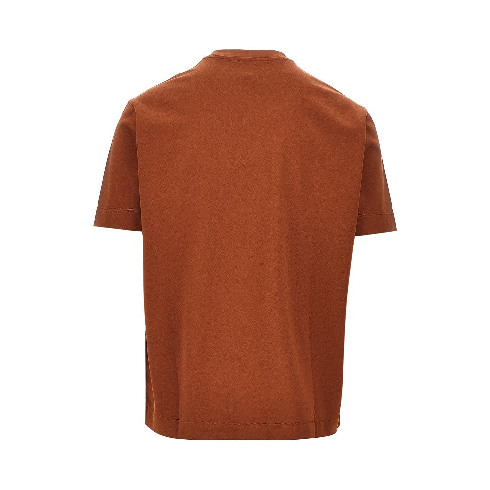 EMPORIO ARMANI Jersey T-shirt with embossed logo