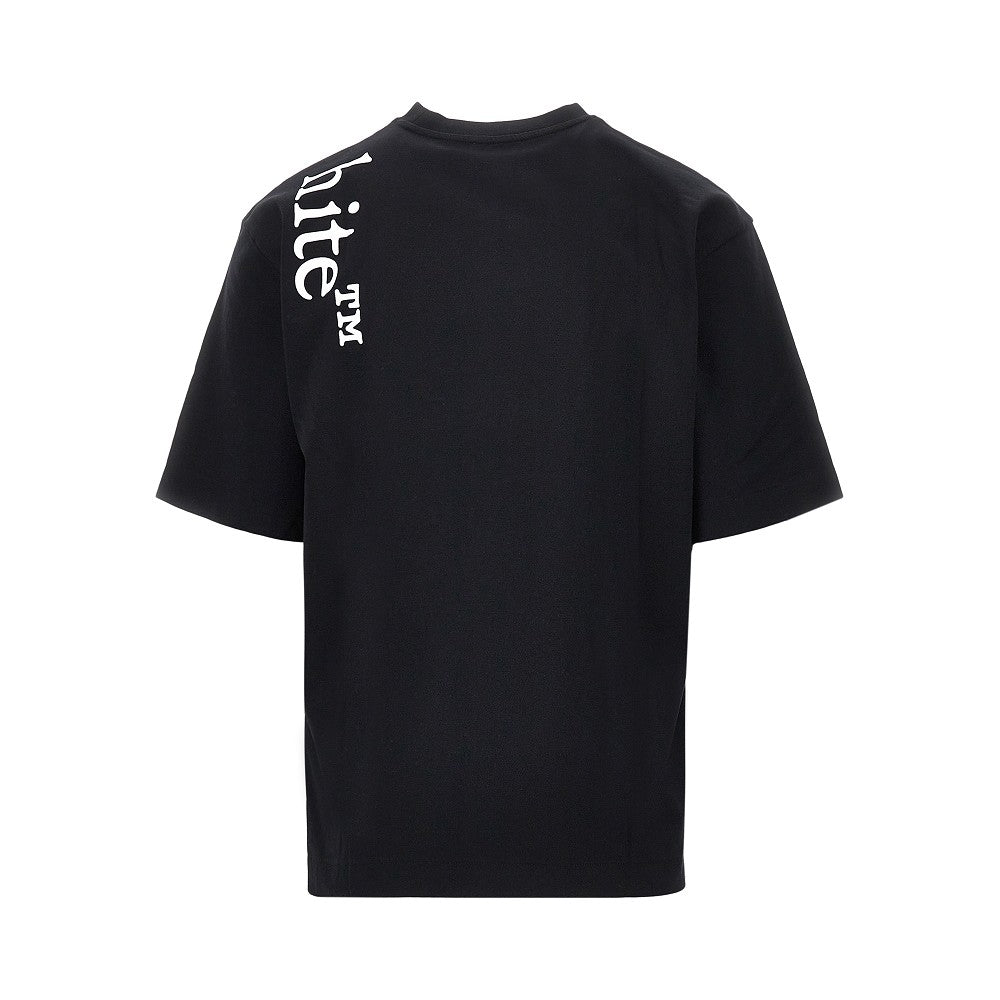 OFF WHITE Vertical Bookish Skate' cotton T-shirt